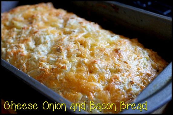 Cheese Bacon and Onion Bread