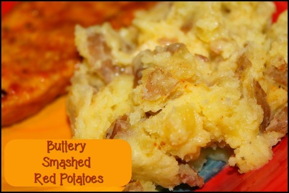  Buttery Smashed Red Potatoes