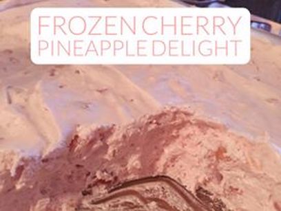 Frozen Cherry Pineapple Delight