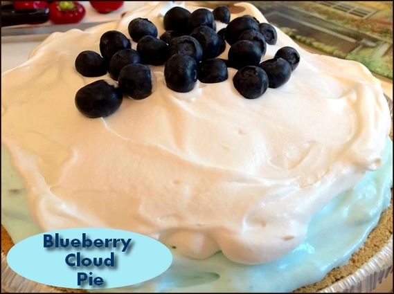 Blueberry Cloud Pie 