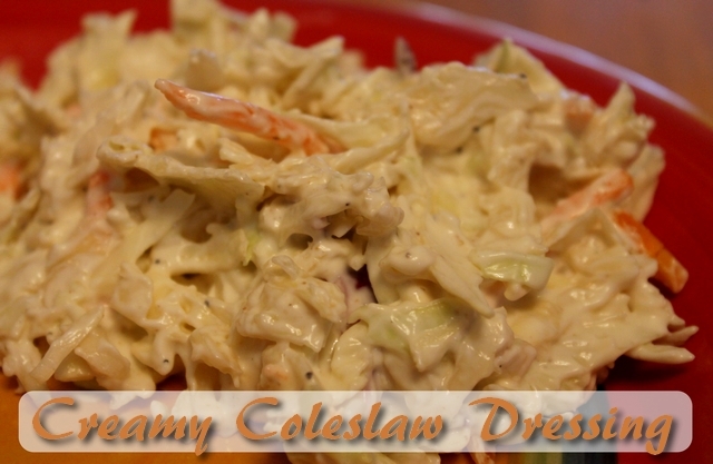 Creamy Coleslaw Dressing