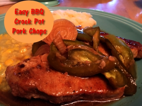 Easy BBQ Crock Pot Pork Chops
