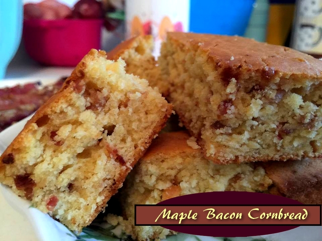 Maple Bacon Cornbread