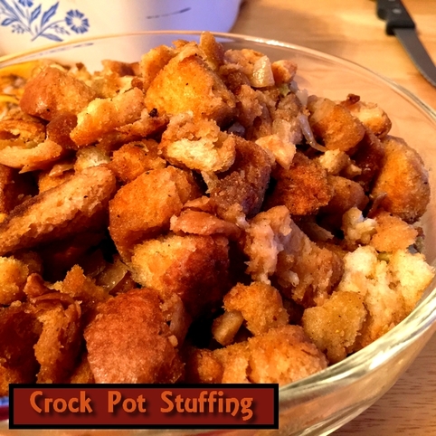 Crock Pot Stuffing