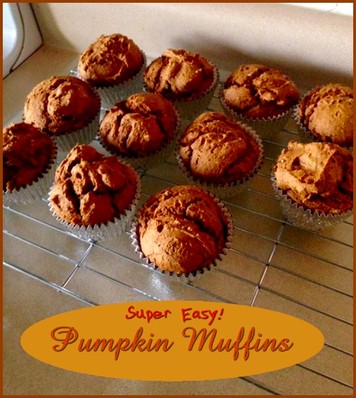 Quick Pumpkin Muffins
