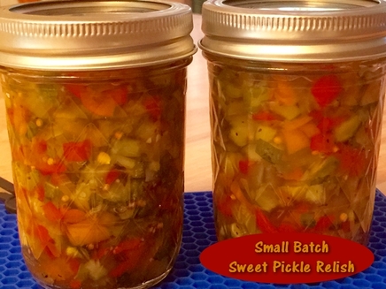 Sweet Pickle Relish - One Jar at a Time