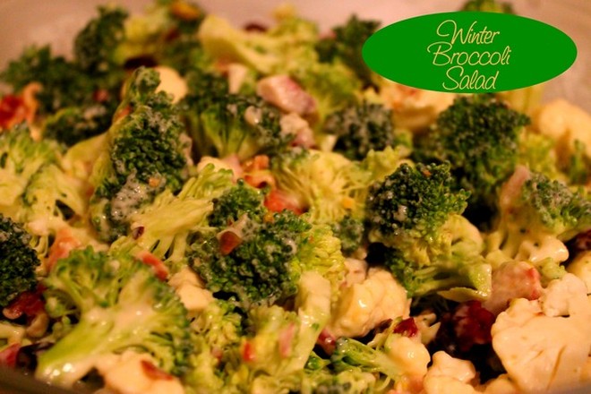 Winter Broccoli Salad