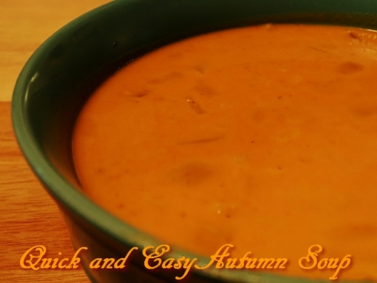 Quick and Easy Autumn Soup