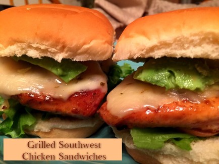 Grilled Southwest Chicken Sandwiches