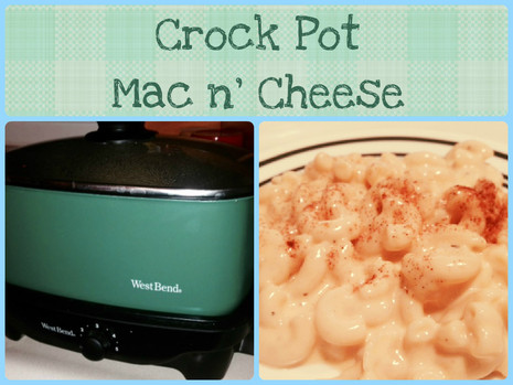 Crock Pot Mac n Cheese