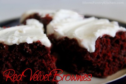Red Velvet Brownies