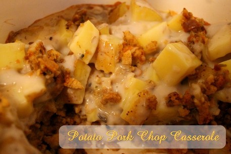 Potato and Pork Chop Casserole