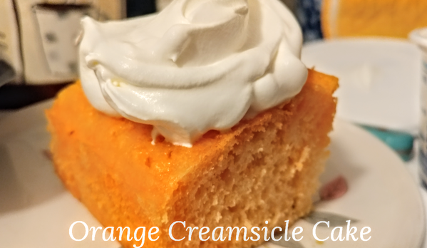 Orange Creamsicle Cake