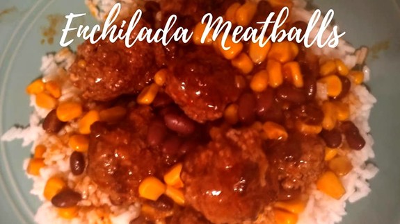 Enchilada Meatballs