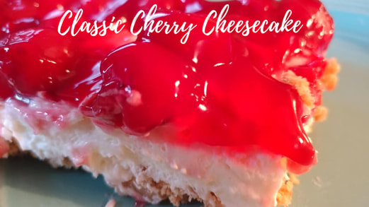 Classic Cherry Cheesecake