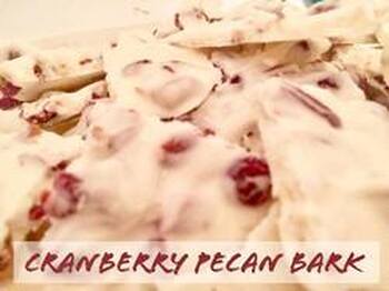 Cranberry Pecan Bark