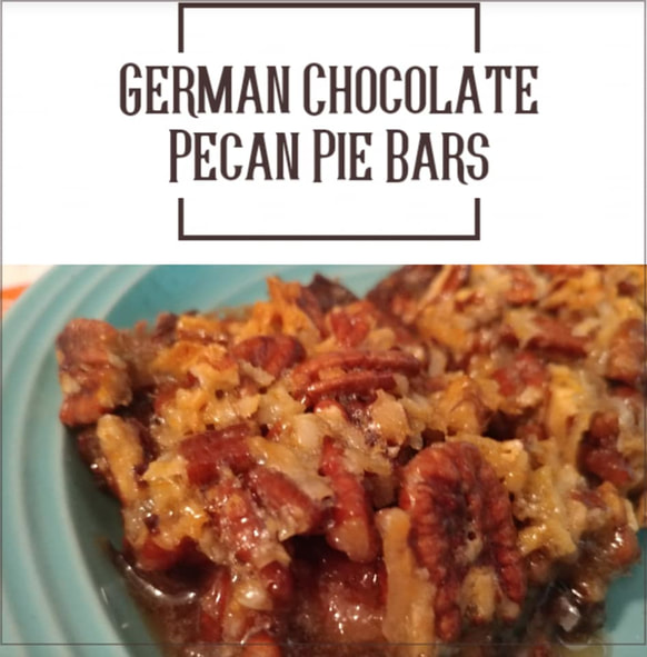 German Chocolate Pecan Pie Bars