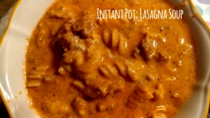 Instant Pot: Lasagna Soup