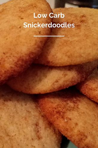 Low Carb Snickerdoodle Cookies