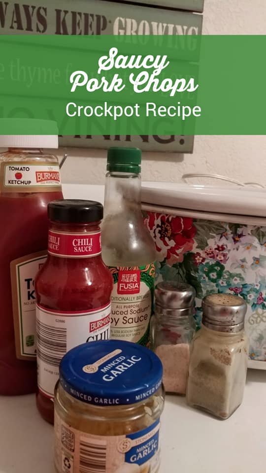 Saucy Crockpot Pork Chops